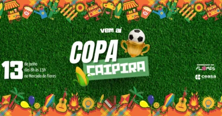 Ceasa Campinas, em parceria com a FEAC, promove Copa Caipira neste sábado, dia 13 de junho