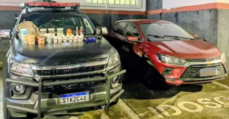 GM detém trio e recupera mercadorias avaliadas em R$ 4,8 mil