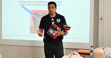 Treinamento sobre primeiros-socorros reúne servidores e seguranças do Paço Municipal 