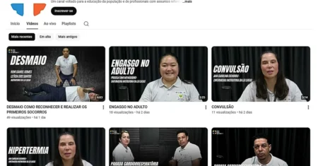 Conhecimento que salva vidas: Rede Mário Gatti disponibiliza videoaulas sobre primeiros socorros