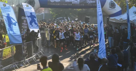 Etapa Ouro Verde do Circuito dos Distritos consagra dois bicampeões e reúne mais de 400 corredores