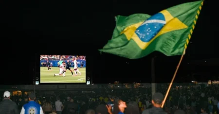 Brasil x Escócia: Emdec monitora circulação no entorno da Praça Arautos da Paz