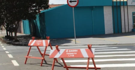 Trecho da rua Américo Brasiliense, no Cambuí, será fechado ao tráfego de veículos nesta quinta, 25
