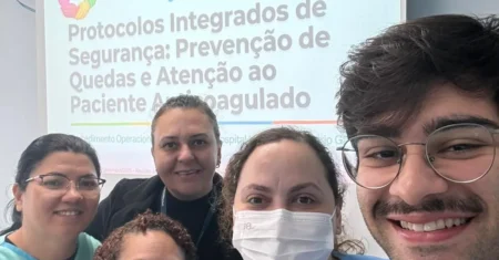 Profissionais da Rede Mário Gatti recebem treinamento para reforçar prevenção de quedas