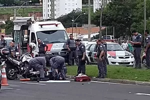 acidente policial