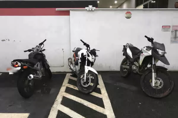 motos roubada